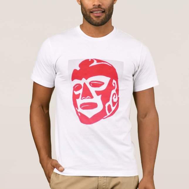 T-shirt lutteur mexicain (Devant)
