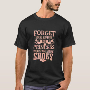 T-shirt Lutteur Princesse Porte Chaussures de lutte Wom