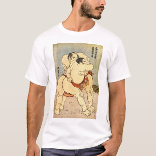 T-shirt Lutteurs de sumo de Hokusai