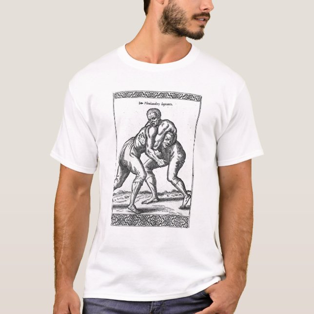 T-shirt Lutteurs turcs (Devant)