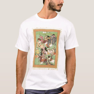 T-shirt Luttez entre les forces de l'Iran et Turan, illus