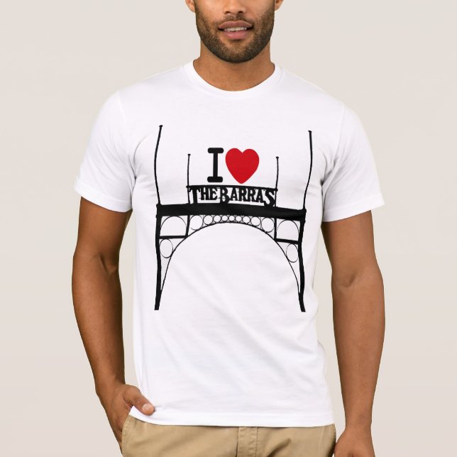 T-shirt luv i le galipot (Devant)