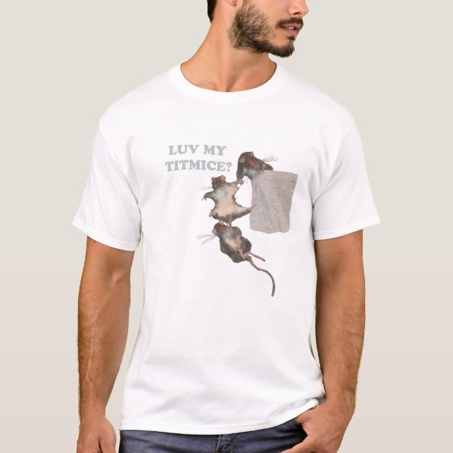 T-shirt Luv mes mésanges (Devant)