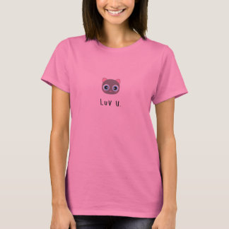 T-shirt LUV U. kitty