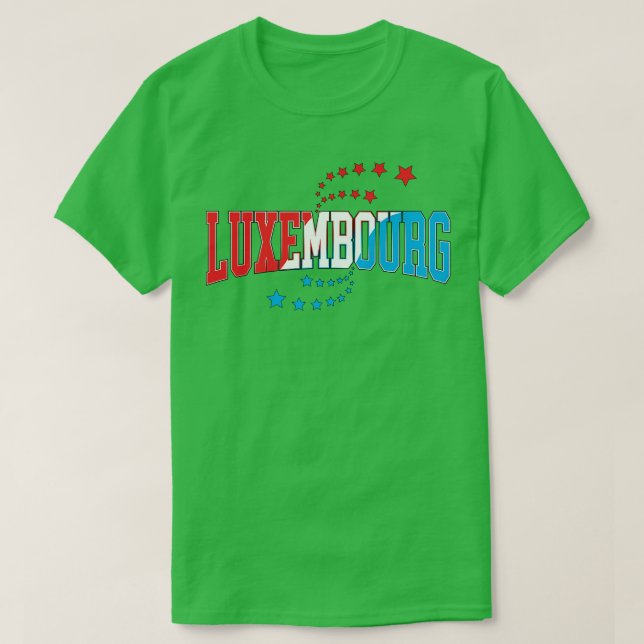 T-shirt Luxembourg (Design devant)