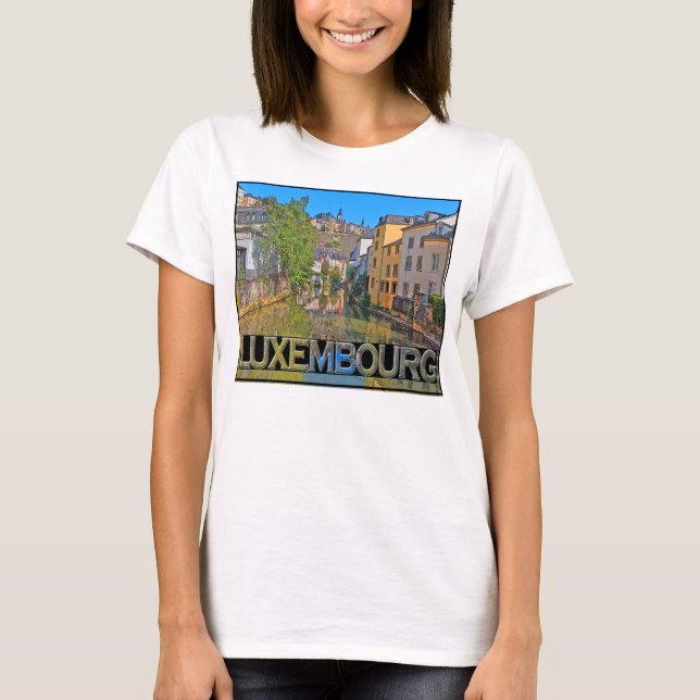 T-shirt Luxembourg (Devant)