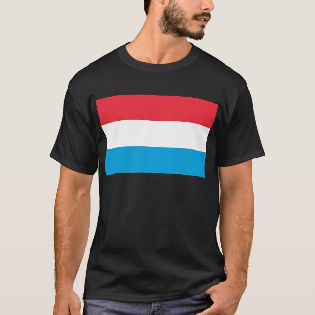 T-shirt Luxembourg - Lëtzebuerg - Luxembourg (Devant)
