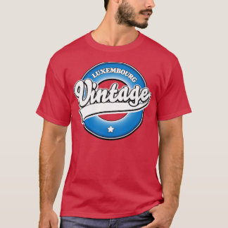 T-shirt Luxembourg vintage