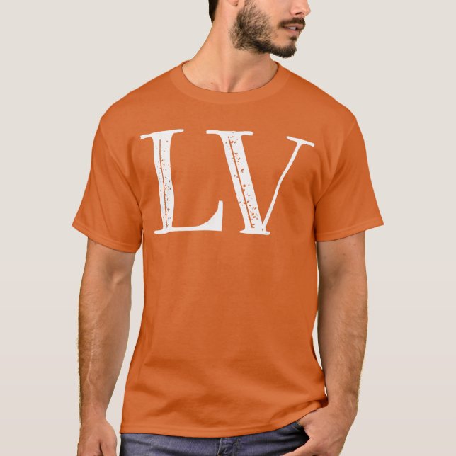 T-shirt LV 55 FiftyFive Chiffre romain rétro (Devant)