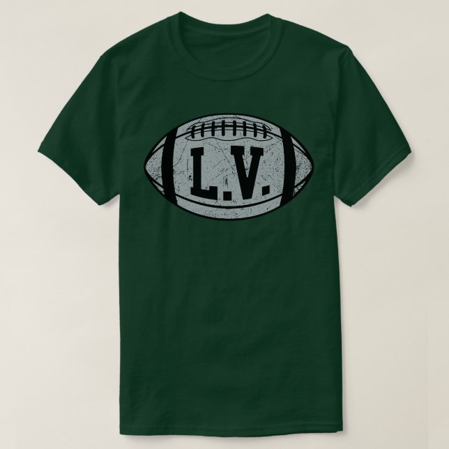 T-shirt LV Noir rétro (Design devant)