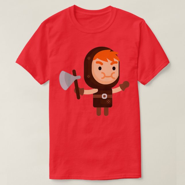 T-shirt Lvl viking (Design devant)