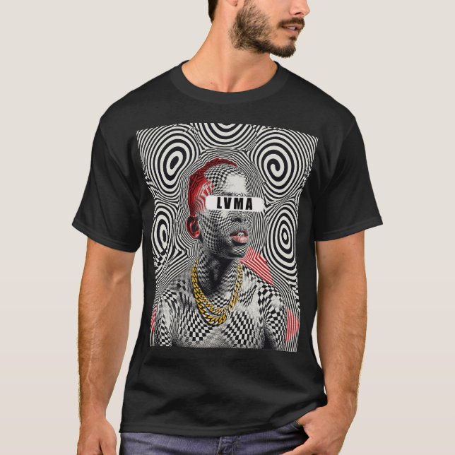 T-shirt Lvma graphique streetwear tee (Devant)