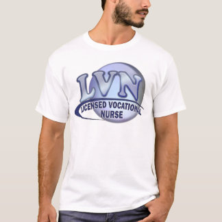 T-shirt LVN Fun Blue Logo INFIRMIÈRE PROFESSIONNELLE AUTOR