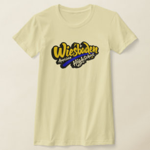 T-shirt Lycée américain de Wiesbaden