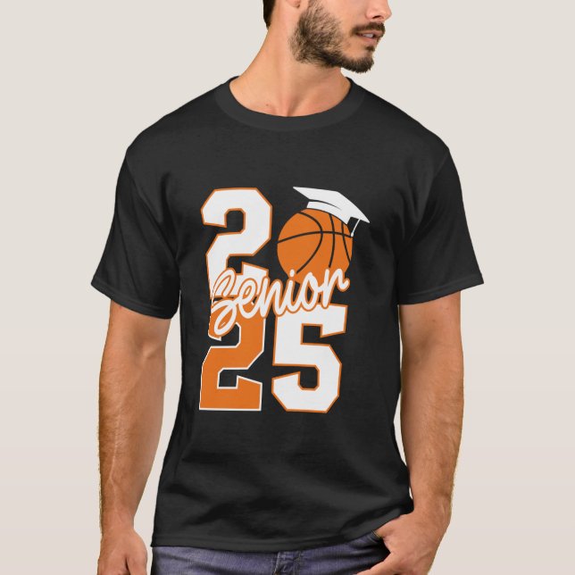 T-shirt Lycée de 2025 Lycée de la classe de 2025 Bas (Devant)