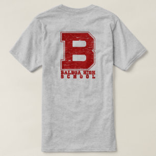 T-shirt Lycée de "B" Balboa