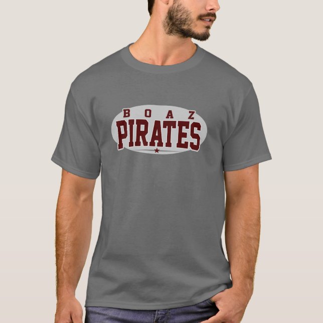 T-shirt Lycée de Boaz ; Pirates (Devant)