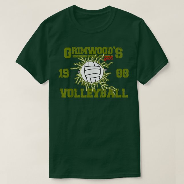 T-shirt Lycée de volleyball de Grimwood Elsa Frankenteen (Design devant)