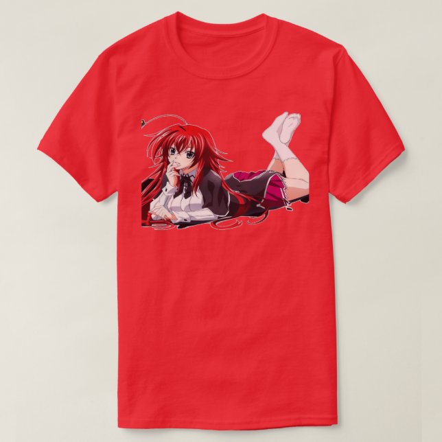 T-shirt lycée dxd rias gremory 10 (Design devant)