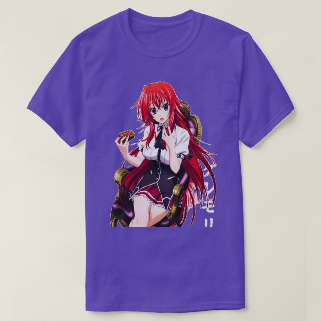 T-shirt lycée dxd rias gremory 8 (Design devant)