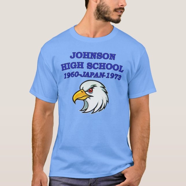 T-shirt lycée Japon de Johnson (Devant)