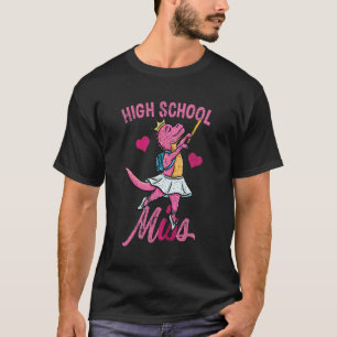 T-shirt Lycée Miss Ballet Retour À L'École Filles Vinta