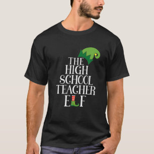 T-shirt Lycéen Enseignant Elf Matching Famille Groupe Chri