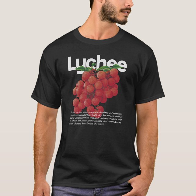 T-SHIRT LYCHEE (Devant)