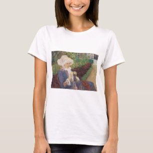 T-shirt Lydia Crochetant dans le Jardin à Marly, Mary Cass