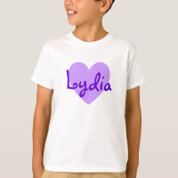Lydia en violet