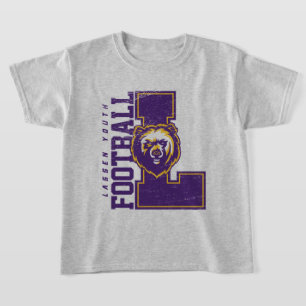 T-shirt LYFL 06   Logo Lassen violet pour enfants