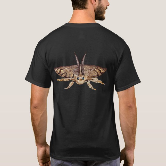 T-shirt Lymantria moth tsigane dispar (Dos)