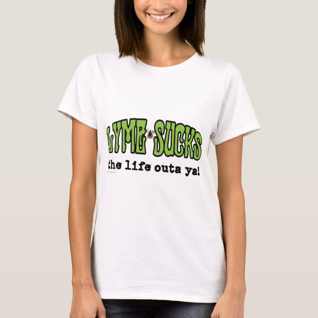 T-shirt Lyme suce (Devant)