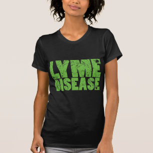 T-shirt Lyme verdissent la conception "de la maladie de