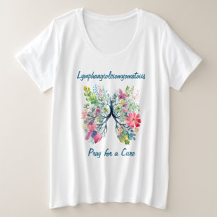 T-shirt Lymphangioleiomyomatosis LAM 2 côtés Plus