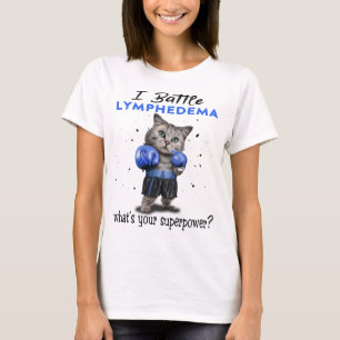 T-shirt Lymphedema Sensibilisation Ruban Cadeaux de soutie
