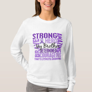 T-shirt Lymphome carré de Hodgkins de frère d'hommage
