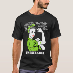 T-shirt Lymphome guerrier non-hodgkiné Conscience indestru