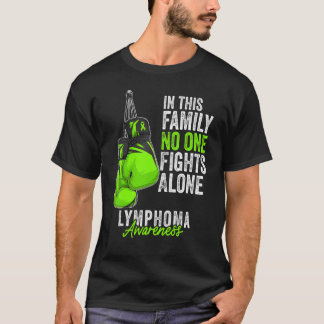 T-shirt Lymphome Mois de sensibilisation Gants Lime Green