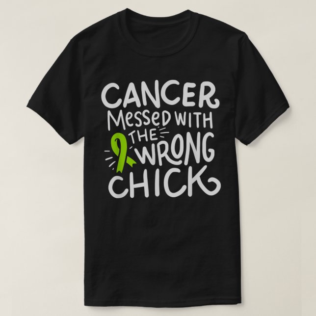 T-shirt Lymphome non Hodgkin Cancer Survivant Chemo Gre ca (Design devant)