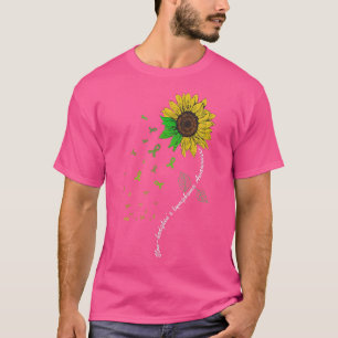 T-shirt Lymphome non hodgkinien tournesol pour hommes femm