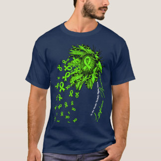 T-shirt Lymphome Sensibilisation tournesol personne ne com