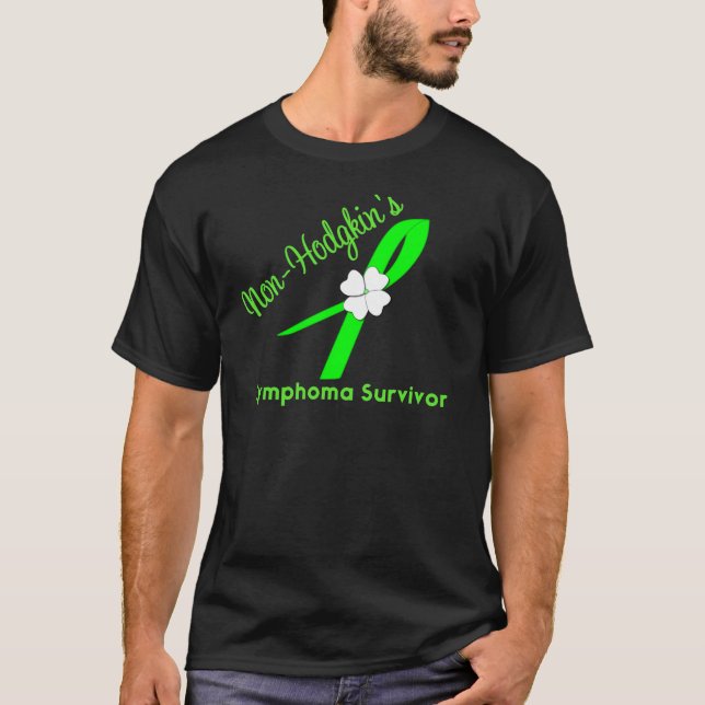T-shirt Lymphome - survivant de Non-Hodgkins (Devant)