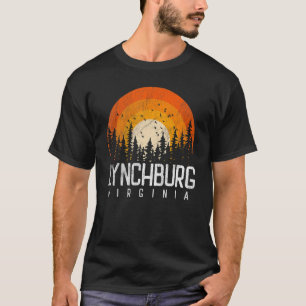 T-shirt Lynchburg Virginia VA Vintage les années 70 80s 90