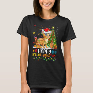 T-shirt Lynx Animal Lynx heureux Hellothanksmas