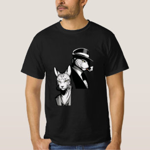 T-shirt Lynx, film noir