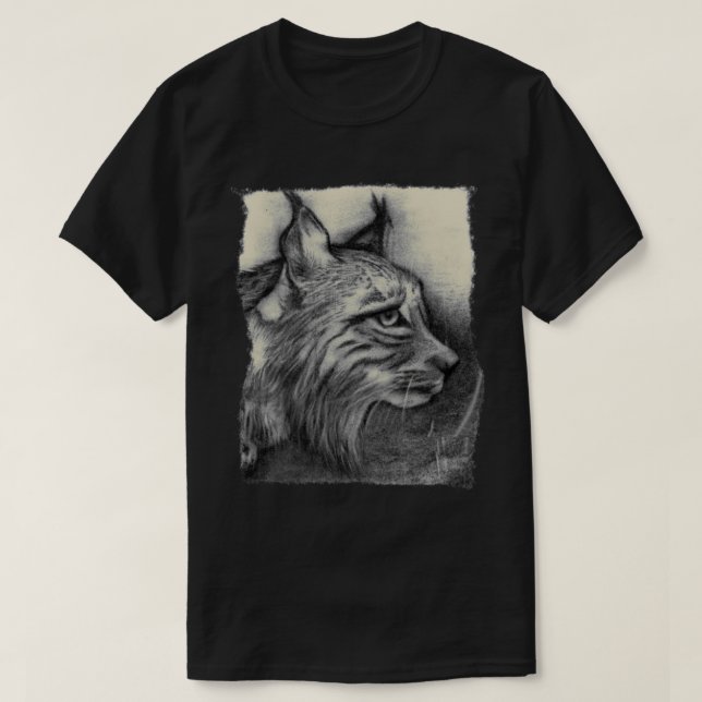 T-shirt Lynx ibérique (Design devant)