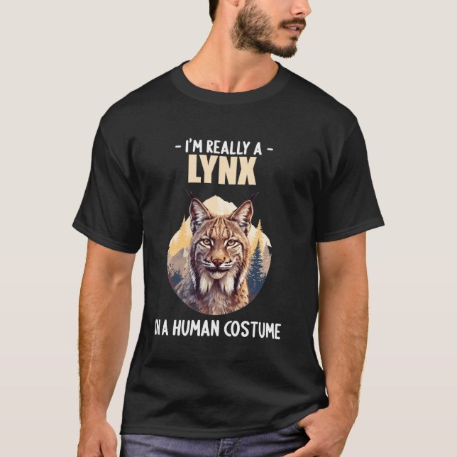 T-shirt Lynx lynx (Devant)