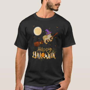 T-shirt Lynx Ride Witch Shotgun Lynx Halloween