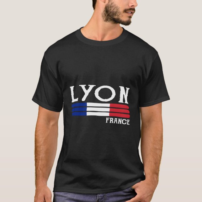 T-shirt Lyon France (Devant)